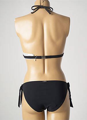 Costum de baie din două piese elasticitate top sutien push-up negru MARYAN MEHLHORN femeie