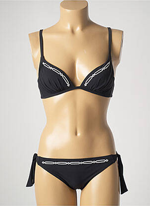 Costum de baie din două piese elasticitate top sutien modelat negru MARYAN MEHLHORN femeie