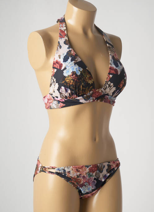 Costum de baie din două piese elasticitate top sutien modelat negru MARYAN MEHLHORN femme