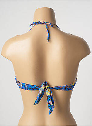 Sutien de costum de baie elasticitate top bentiță albastru PAIN DE SUCRE femeie