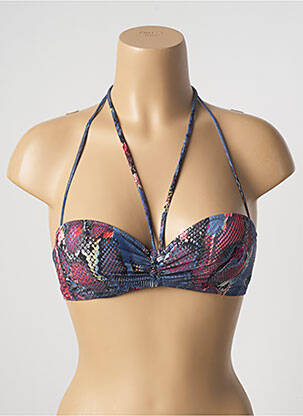 Sutien de costum de baie albastru PAIN DE SUCRE femeie