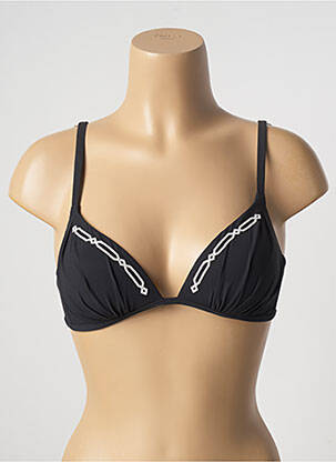 Sutien de costum de baie elasticitate top sutien modelat negru MARYAN MEHLHORN femeie