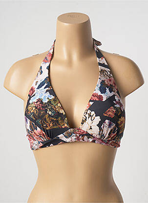 Sutien de costum de baie elasticitate top sutien modelat negru MARYAN MEHLHORN femeie