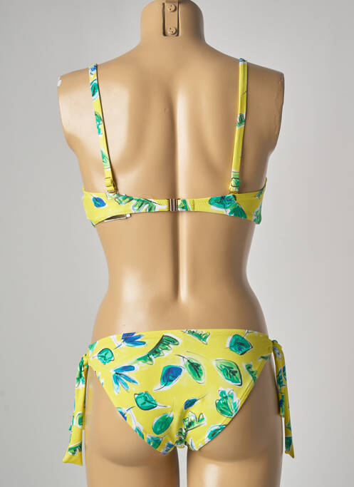 Costum de baie din două piese galben ROIDAL femeie