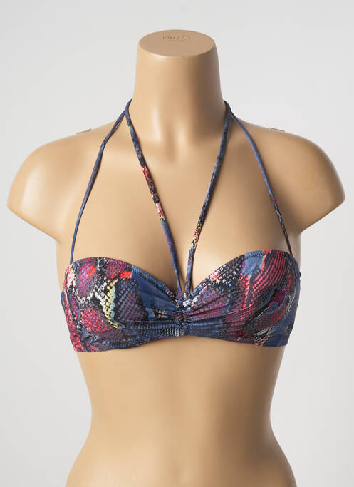 Sutien de costum de baie albastru PAIN DE SUCRE femeie