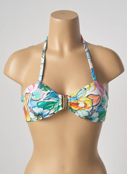 Sutien de costum de baie alb ROIDAL femeie