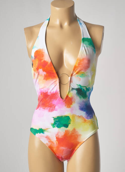 Costum de baie dintr-o singură piesă alb ROIDAL femeie