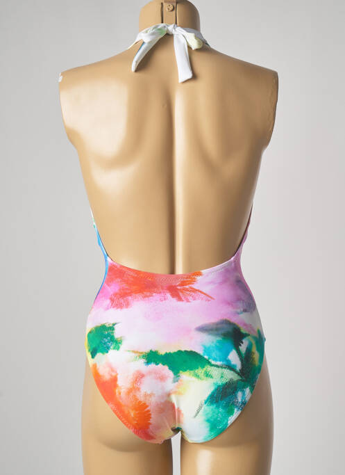 Costum de baie dintr-o singură piesă alb ROIDAL femeie