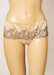 Shorty efect material satinat bej WACOAL femme