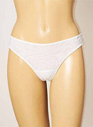 Tanga alb COTTON CLUB femeie