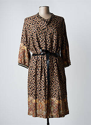 Rochie midi negru FRED SABATIER femeie