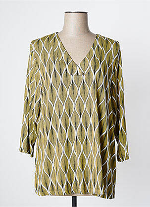 Tunică mâneci lungi verde CISO femeie