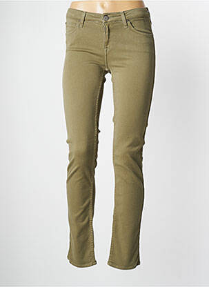Pantalon slim verde LEE COOPER femeie