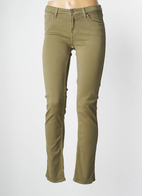 Pantalon slim verde LEE COOPER femeie