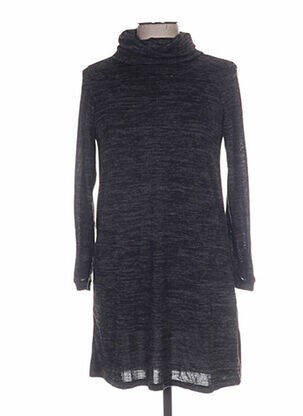 Rochie scurtă mâneci 3/4 mâneci 3/4 gri BONOBO JEANS femeie