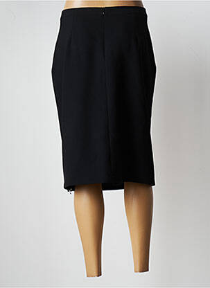 Fustă midi elasticitate negru TRICOT CHIC femeie