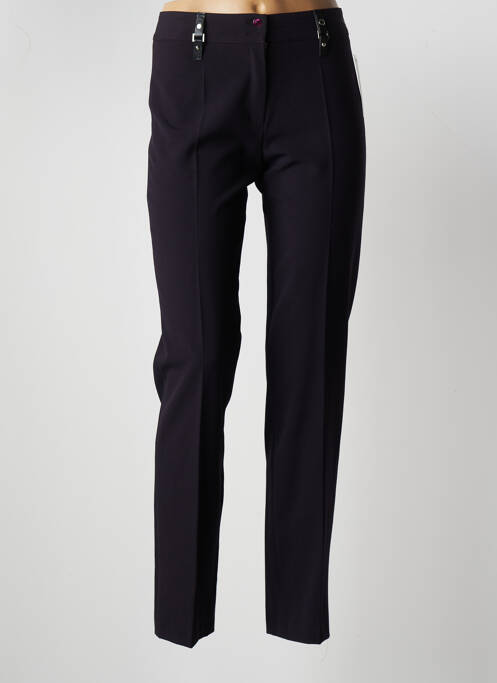 Pantalon drept violet COM ELLE femeie