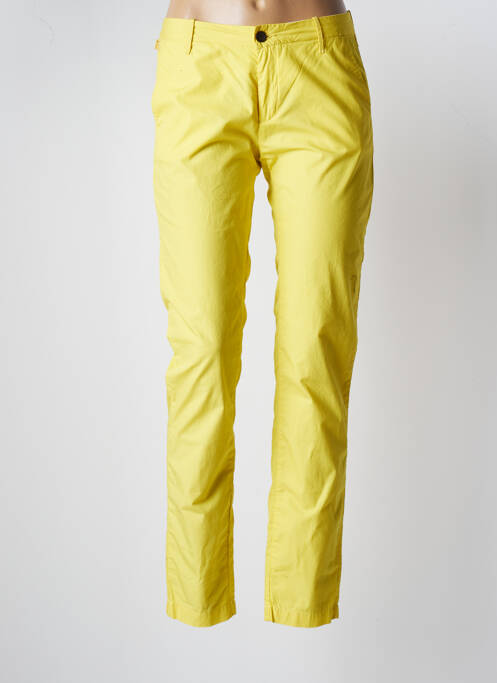 Pantalon chino galben BELLEROSE femeie