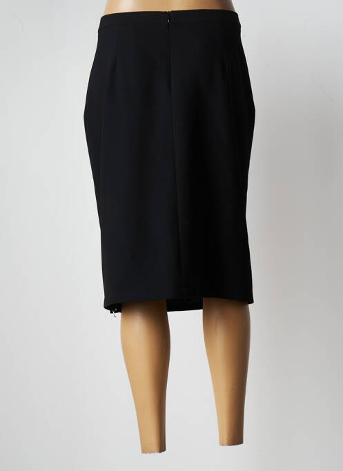 Fustă midi negru TRICOT CHIC femeie