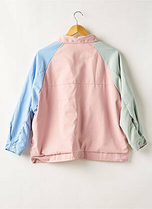 Jachete casual buzunare roz FASHION femeie