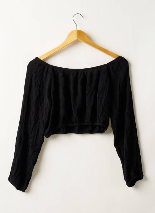 Top negru BOOHOO femeie