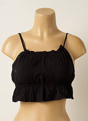 Top croială cambrată fără mâneci negru PIMKIE femeie
