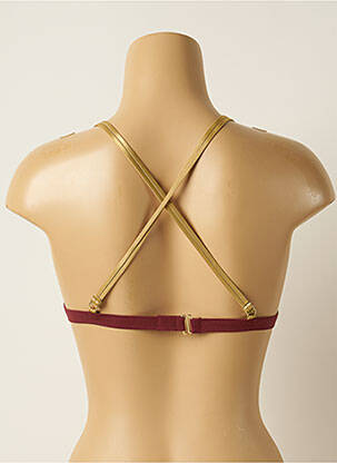 Sutien de costum de baie bretele elastice reglabile sutien balconet cu decolteu înalt verde H&M femeie
