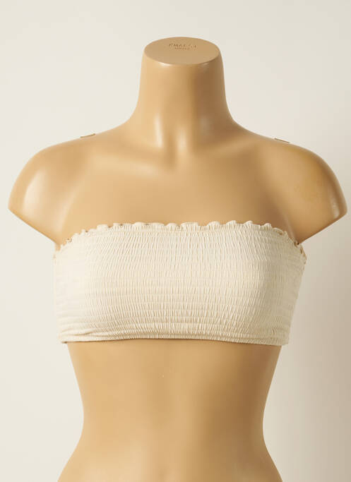 Sutien de costum de baie bej SANS MARQUE femeie