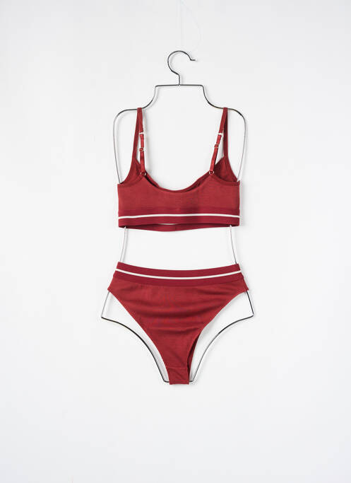 Set lenjerie roșu HOUSE OF SILK femeie