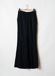 Pantalon larg țesătură poplin mărime normală negru & OTHER STORIES femme