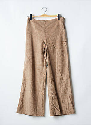 Pantalon larg bej MOI MILI femeie