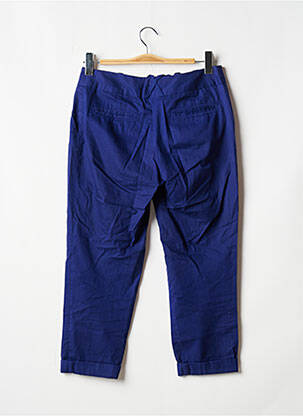 Pantalon trei sferturi țesătură poplin mărime normală violet ATMOSPHERE femeie