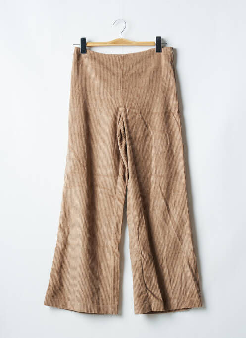 Pantalon larg bej MOI MILI femeie