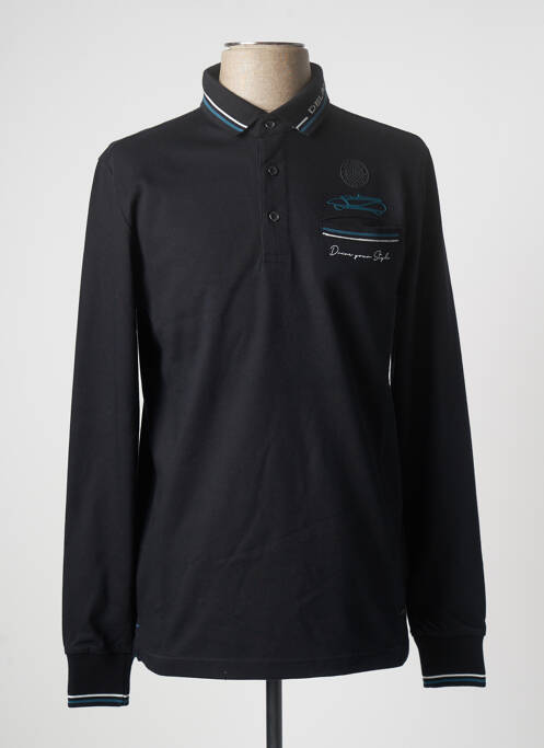 Polo negru DELAHAYE bărbat