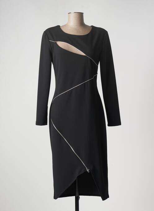 Rochie midi negru RINASCIMENTO femeie