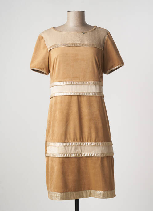 Rochie midi bej RINASCIMENTO femeie