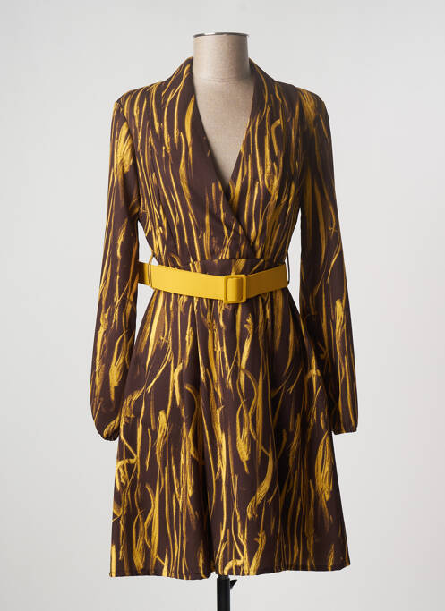 Rochie midi maro EDAS femeie