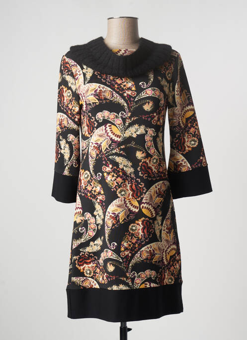 Rochie midi negru ELEONORA AMADEI femeie