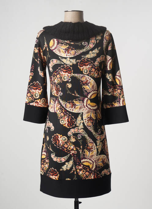 Rochie midi negru ELEONORA AMADEI femeie