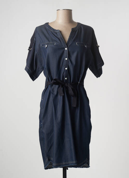 Rochie midi albastru EVA KAYAN femeie