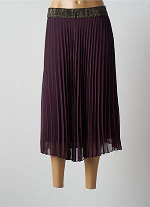 Fustă midi violet HANITA femeie