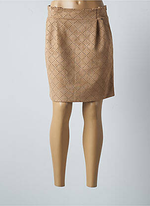 Fustă scurtă maro RINASCIMENTO femeie