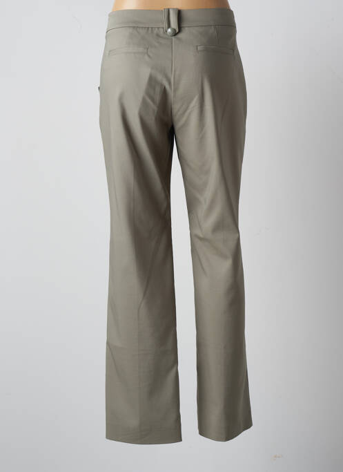 Pantalon slim verde EVA KAYAN femeie