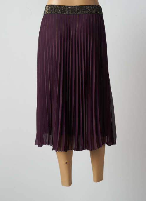 Fustă midi violet HANITA femeie