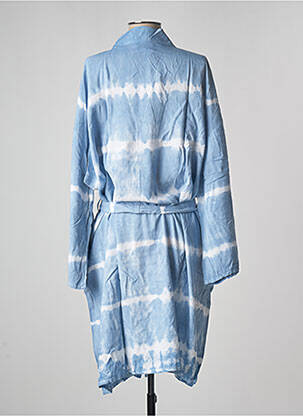Jachete kimono imprimat tie and dye albastru TERRE ROUGE femeie