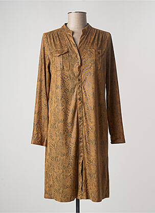 Rochie midi maro CIMINY femeie