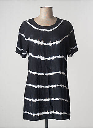 Tunică mâneci scurte negru TERRE ROUGE femeie