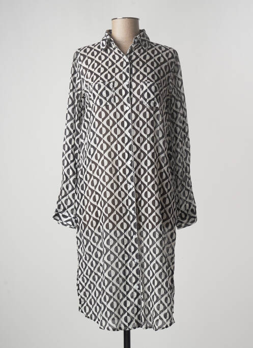 Rochie midi negru TERRE ROUGE femeie