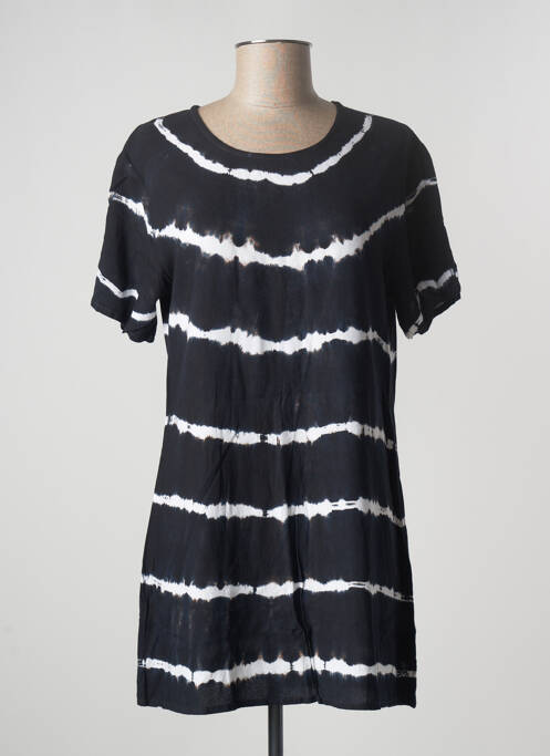 Tunică mâneci scurte negru TERRE ROUGE femeie