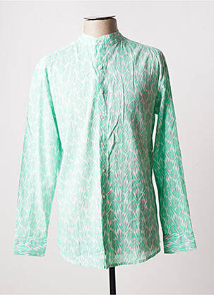 Cămașă cu mâneci lungi verde TERRE ROUGE bărbat